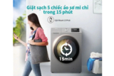 Máy giặt Hisense 10.5 kg WFQA1043BT giá chỉ 6,9 triệu đồng mà trang bị cực hiện đại