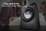 Máy giặt LG 12kg FV1412S3B giá chỉ còn 8 triệu, lại hội tụ toàn tính năng cao cấp