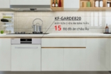 Máy rửa bát Kaff KF-GARDE820 diệt khuẩn tối ưu, tiết kiệm thời gian