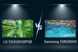 So sánh smart tivi 4K 55 inch LG 55UQ8050PSB và Samsung 55BU8000