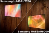 So sánh tivi Samsung UA65AU7700 và Samsung UA65AU8000 – Người dùng nên chọn model nào?
